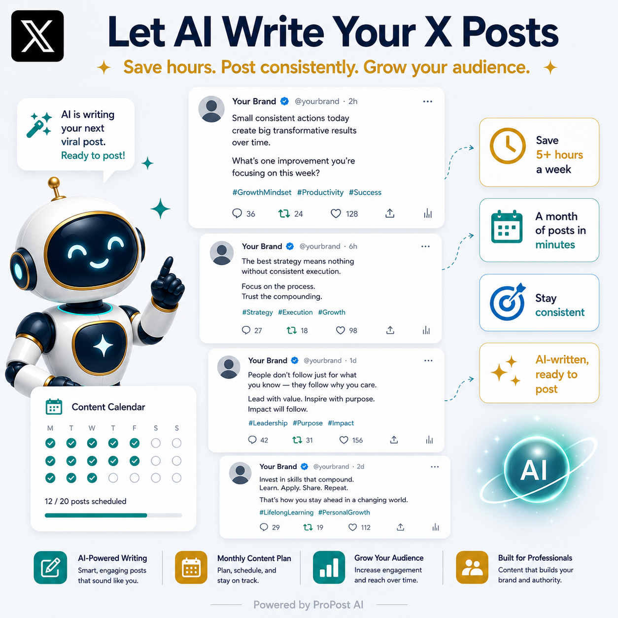 XAI Pro — AI X (Twitter) Content Generator