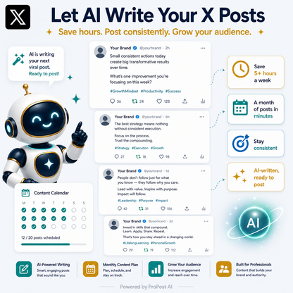 XAI Pro — AI X (Twitter) Content Generator
