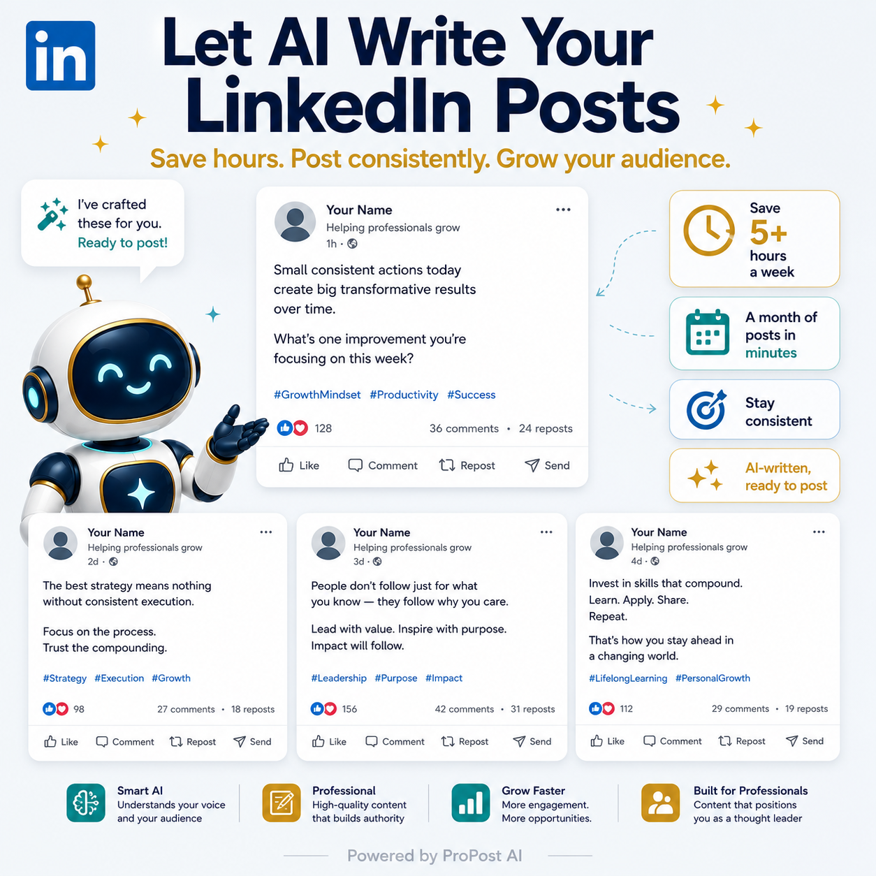 ProPost AI — Content Generator for LinkedIn