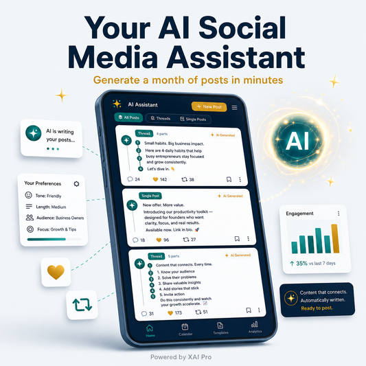 XAI Pro — AI X (Twitter) Content Generator